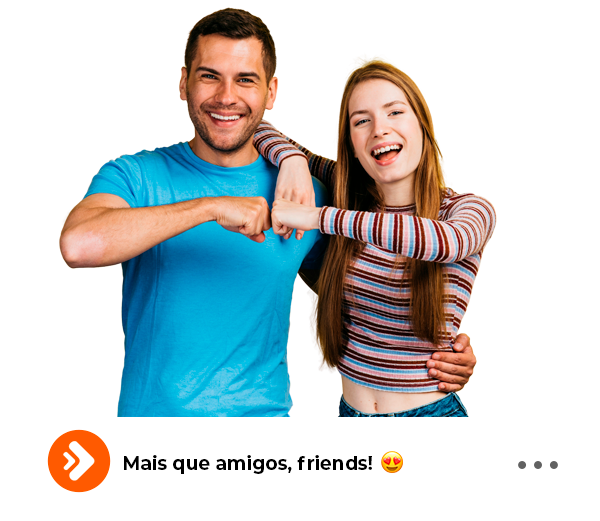 Casal feliz